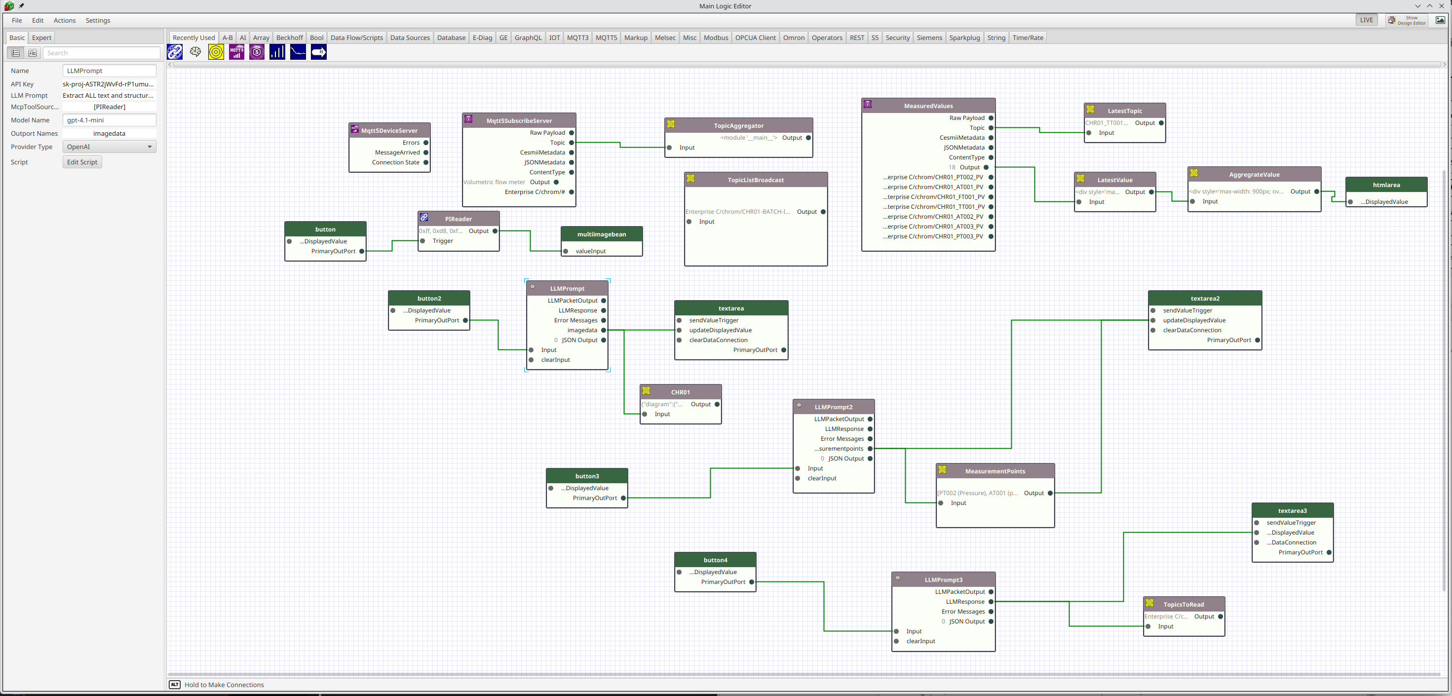 MIStudio agentic AI logic diagram